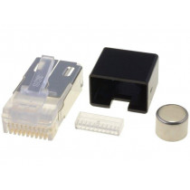 940-SP-361010-A161; Plug; RJ50; PIN: 10; shielded; Layout: 10p10c; IDC,crimped; BEL FUSE 940-SP-361010-A161; Plug; RJ50; PIN: 10; shielded; Layout: 10p10c; IDC,crimped; BEL FUSE