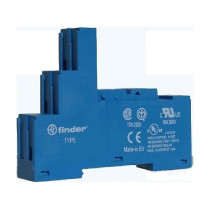 95.03SMA; Socket; PIN: 5; 10A; 250VAC; Mounting: DIN; Leads: screw terminals; FINDER