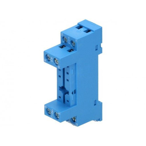 95.65SMA; Socket; PIN: 8; 10A; 250VAC; Mounting: DIN; Leads: screw terminals; FINDER