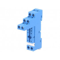 95.75SMA; Socket; PIN: 8; 10A; 250VAC; Mounting: DIN; Leads: screw terminals; FINDER
