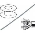9501.01152; Wire; RS232; 1x2x24AWG; stranded; Cu; Al-PET foil; PVC; grey; 152m; BELDEN