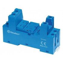 96.02SMA; Socket; PIN: 8; 12A; 250VAC; Mounting: DIN; Leads: screw terminals; FINDER