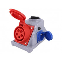 96062552 (SCHUKO); Connector: AC supply 3-phase; socket; female; 32A; 400VAC; IP44; PCE