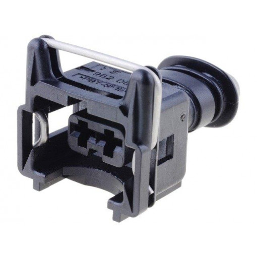 963040-3; Connector: automotive; JPT; plug; female; PIN: 2; for cable; TE Connectivity