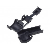 965576-1; Cable hood and fastener; 2.5mm System; angled 90°; TE Connectivity