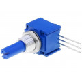 96A1A-B28-A15L; Potentiometer: shaft; single turn; 10kΩ; 2W; ±10%; 6.35mm; linear; BOURNS 96A1A-B28-A15L; Potentiometer: shaft; single turn; 10kΩ; 2W; ±10%; 6.35mm; linear; BOURNS