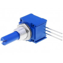 96A1A-B28-A15L; Potentiometer: shaft; single turn; 10kΩ; 2W; ±10%; 6.35mm; linear; BOURNS 96A1A-B28-A15L; Potentiometer: shaft; single turn; 10kΩ; 2W; ±10%; 6.35mm; linear; BOURNS