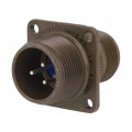 97-3100A-14S-1P; Connector: circular; Series: 97; socket,plug; male; PIN: 3; 13A; AMPHENOL 97-3100A-14S-1P; Connector: circular; Series: 97; socket,plug; male; PIN: 3; 13A; AMPHENOL