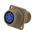 97-3100A-14S-6S; Connector: circular; Series: 97; socket,plug; female; PIN: 6; 13A; AMPHENOL 97-3100A-14S-6S; Connector: circular; Series: 97; socket,plug; female; PIN: 6; 13A; AMPHENOL