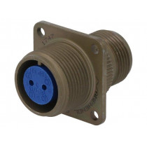 97-3100A-14S-9S; Connector: circular; Series: 97; socket,plug; female; PIN: 2; 13A; AMPHENOL 97-3100A-14S-9S; Connector: circular; Series: 97; socket,plug; female; PIN: 2; 13A; AMPHENOL