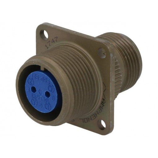 97-3100A-14S-9S; Connector: circular; Series: 97; socket,plug; female; PIN: 2; 13A; AMPHENOL 97-3100A-14S-9S; Connector: circular; Series: 97; socket,plug; female; PIN: 2; 13A; AMPHENOL