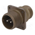 97-3100A-16-11P; Connector: circular; Series: 97; socket,plug; male; PIN: 2; 23A; AMPHENOL 97-3100A-16-11P; Connector: circular; Series: 97; socket,plug; male; PIN: 2; 23A; AMPHENOL
