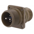 97-3100A-16-9P; Connector: circular; Series: 97; socket,plug; male; PIN: 4(2+2); AMPHENOL 97-3100A-16-9P; Connector: circular; Series: 97; socket,plug; male; PIN: 4(2+2); AMPHENOL