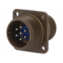 97-3100A-16S-1P; Connector: circular; Series: 97; socket,plug; male; PIN: 7; 13A; AMPHENOL 97-3100A-16S-1P; Connector: circular; Series: 97; socket,plug; male; PIN: 7; 13A; AMPHENOL