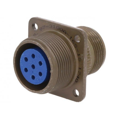 97-3100A-16S-1S; Connector: circular; Series: 97; socket,plug; female; PIN: 7; 13A; AMPHENOL 97-3100A-16S-1S; Connector: circular; Series: 97; socket,plug; female; PIN: 7; 13A; AMPHENOL
