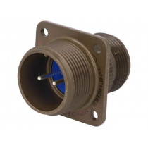 97-3100A-16S-4P; Connector: circular; Series: 97; socket,plug; male; PIN: 2; 13A; AMPHENOL 97-3100A-16S-4P; Connector: circular; Series: 97; socket,plug; male; PIN: 2; 13A; AMPHENOL