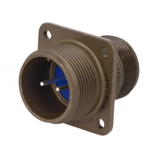 97-3100A-16S-4P; Connector: circular; Series: 97; socket,plug; male; PIN: 2; 13A; AMPHENOL 97-3100A-16S-4P; Connector: circular; Series: 97; socket,plug; male; PIN: 2; 13A; AMPHENOL