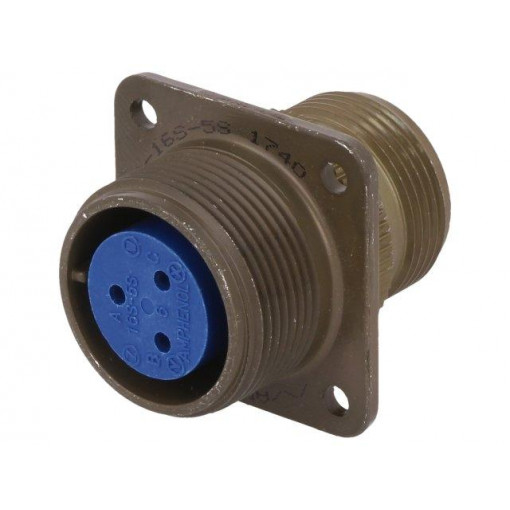 97-3100A-16S-5S; Connector: circular; Series: 97; socket,plug; female; PIN: 3; 13A; AMPHENOL 97-3100A-16S-5S; Connector: circular; Series: 97; socket,plug; female; PIN: 3; 13A; AMPHENOL