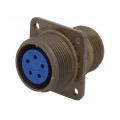 97-3100A-16S-8S; Connector: circular; Series: 97; socket,plug; female; PIN: 5; 13A; AMPHENOL 97-3100A-16S-8S; Connector: circular; Series: 97; socket,plug; female; PIN: 5; 13A; AMPHENOL