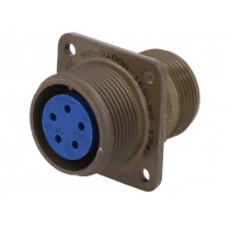 97-3100A-16S-8S; Connector: circular; Series: 97; socket,plug; female; PIN: 5; 13A; AMPHENOL 97-3100A-16S-8S; Connector: circular; Series: 97; socket,plug; female; PIN: 5; 13A; AMPHENOL