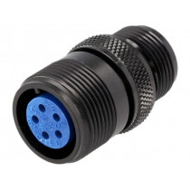 97-3101A-14S-5S(621); Connector: circular; Series: 97; plug; female; PIN: 5; silver plated; AMPHENOL 97-3101A-14S-5S(621); Connector: circular; Series: 97; plug; female; PIN: 5; silver plated; AMPHENOL
