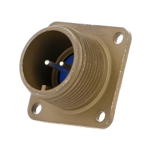 97-3102A-14S-9P; Connector: circular; Series: 97; socket; male; PIN: 2; silver plated; AMPHENOL