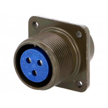 97-3102A-16-10S; Connector: circular; Series: 97; socket; female; PIN: 3; soldering; AMPHENOL