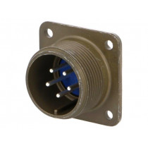 97-3102A-16S-8P; Connector: circular; Series: 97; socket; male; PIN: 5; silver plated; AMPHENOL