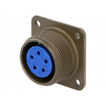 97-3102A-16S-8S; Connector: circular; Series: 97; socket; female; PIN: 5; soldering; AMPHENOL