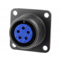 97-3102A-14S-5S(946); Connector: circular; Series: 97; socket; female; PIN: 5; soldering; AMPHENOL 97-3102A-14S-5S(946); Connector: circular; Series: 97; socket; female; PIN: 5; soldering; AMPHENOL