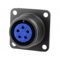 97-3102A-14S-5S(946); Connector: circular; Series: 97; socket; female; PIN: 5; soldering; AMPHENOL