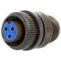 97-3106A-10SL-3S; Connector: circular; Series: 97; plug; female; PIN: 3; silver plated; AMPHENOL