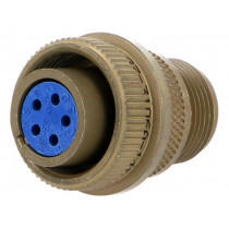 97-3106A-14S-5S; Connector: circular; Series: 97; plug; female; PIN: 5; silver plated; AMPHENOL