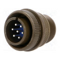 97-3106A-16S-1P; Connector: circular; Series: 97; plug; male; PIN: 7; silver plated; AMPHENOL