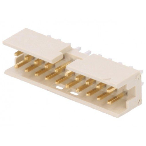98414-F06-20ULF; Socket; wire-board; male; Minitek; 2mm; PIN: 20; THT; on PCBs; 2A; AMPHENOL