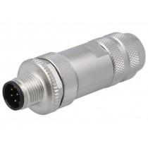 99 1487 812 08; Plug; M12; PIN: 8; male; A code-DeviceNet / CANopen; for cable; BINDER
