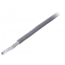 9942.060100; Wire; RS232,RS422; 6x22AWG; stranded; Cu; PVC; grey; 30,5m; BELDEN