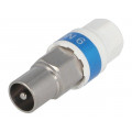 99909686; Plug; coaxial 9.5mm (IEC 169-2); for cable; CABELCON 99909686; Plug; coaxial 9.5mm (IEC 169-2); for cable; CABELCON