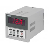AH4CN-RG 24V; Timer; Range: 0,01s÷9990h; SPDT; 12÷48VAC; 12÷48VDC; Display: LED; ANLY ELECTRONICS AH4CN-RG 24V; Timer; Range: 0,01s÷9990h; SPDT; 12÷48VAC; 12÷48VDC; Display: LED; ANLY ELECTRONICS