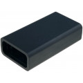 ; Enclosure: multipurpose; X: 48mm; Y: 88mm; Z: 24mm; plastic; black; MINITOOLS