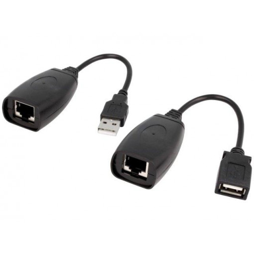 93321; Repeater USB; RJ45 socket,USB A socket; USB 1.1; 480Mbps; Goobay 93321; Repeater USB; RJ45 socket,USB A socket; USB 1.1; 480Mbps; Goobay