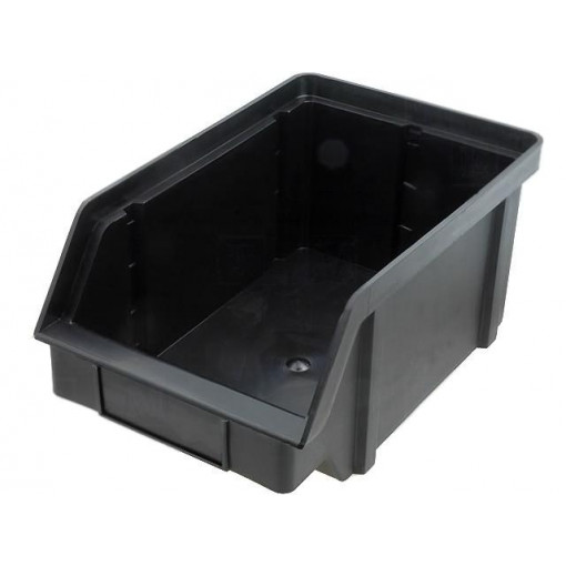 ; Bin; ESD; W: 202mm; H: 148mm; D: 314mm; Mat: polypropylene; black; ; Bin; ESD; W: 202mm; H: 148mm; D: 314mm; Mat: polypropylene; black;
