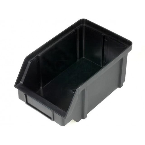 ; Bin; ESD; W: 144mm; H: 108mm; D: 224mm; Mat: polypropylene; black; ; Bin; ESD; W: 144mm; H: 108mm; D: 224mm; Mat: polypropylene; black;