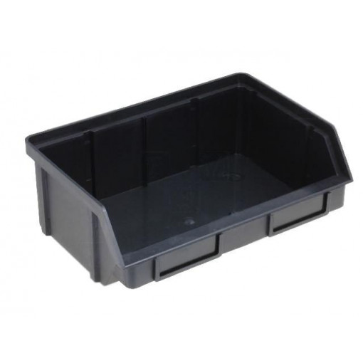 ; Bin; ESD; W: 203mm; H: 74mm; D: 140mm; Mat: polypropylene; black; 