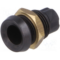 A104800AAC; LED holder; 5mm; plastic; concave; with plastic plug; IP66; BULGIN A104800AAC; LED holder; 5mm; plastic; concave; with plastic plug; IP66; BULGIN