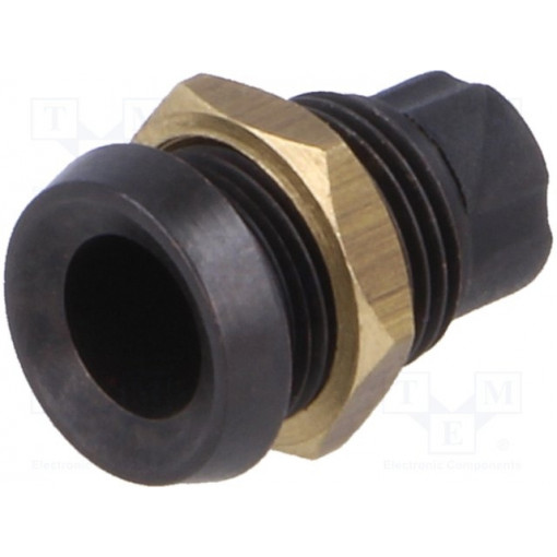 A104800AAC; LED holder; 5mm; plastic; concave; with plastic plug; IP66; BULGIN A104800AAC; LED holder; 5mm; plastic; concave; with plastic plug; IP66; BULGIN