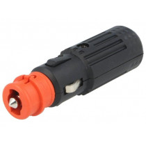 A13-150D; Cigarette lighter plug; 16A; Sup.volt: 12÷24VDC; 12V/1x15A; black; SCI A13-150D; Cigarette lighter plug; 16A; Sup.volt: 12÷24VDC; 12V/1x15A; black; SCI