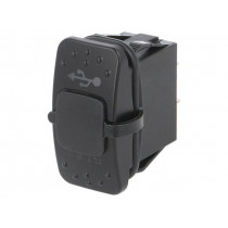 A13-236AU-BB3; Automotive power supply; USB A socket x2; Sup.volt: 12÷24VDC; SCI