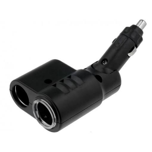 A13-39; Cigarette lighter splitter; car lighter socket x2; 10A; SCI