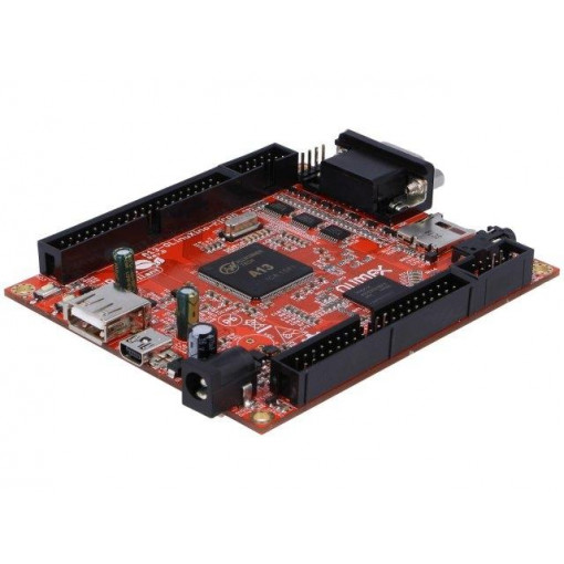 A13-OLINUXINO-MICRO; Oneboard computer; RAM: 256MB; A13 ARM; 100x85mm; 5VDC; DDR3; OLIMEX